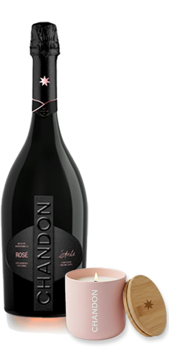 &Eacute;TOILE ROS&Eacute; AND CANDLE MOTHER'S DAY GIFT SET 